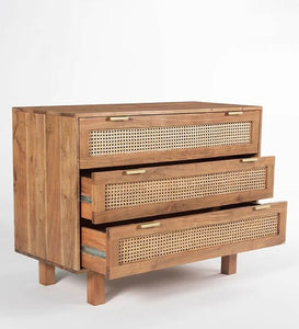 Detec™ Chest Of 3 Drawers - Natural Finish