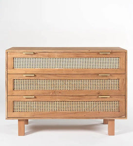 Detec™ Chest Of 3 Drawers - Natural Finish