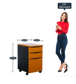 Load image into Gallery viewer, Detec™ 3 Drawer Mobile Pedestal With Centerlised Lock 

