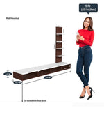 Load image into Gallery viewer, Detec™ Large TV Unit - Wenge And White Color 
