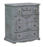 गैलरी व्यूवर में इमेज लोड करें, Detec™ Stylish Solid Wood Chest Of Drawer - Distress Finish
