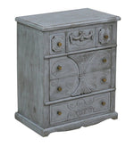 गैलरी व्यूवर में इमेज लोड करें, Detec™ Stylish Solid Wood Chest Of Drawer - Distress Finish
