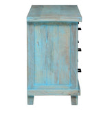 Load image into Gallery viewer, Detec™ Chest of Drawers - Blue Color Finish

