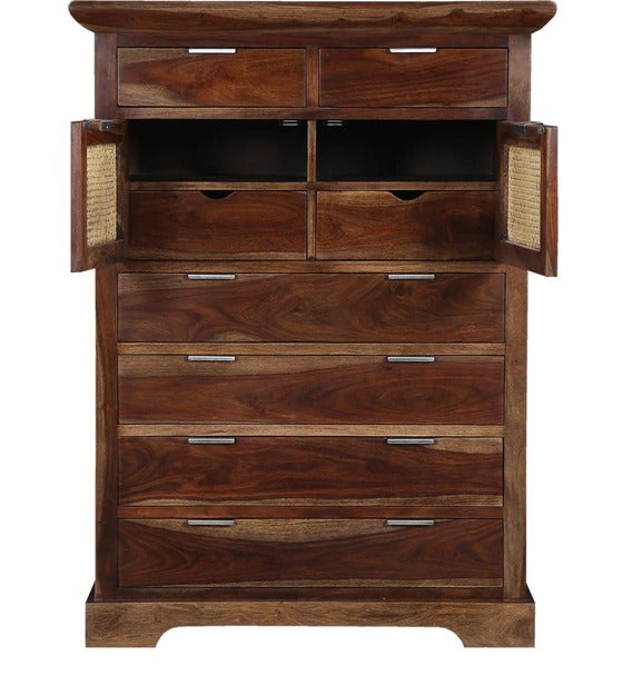 Detec™ Solid Wood Chest of Drawers - Provincial Teak Finish