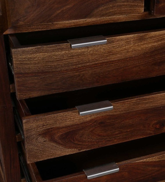 Detec™ Solid Wood Chest of Drawers - Provincial Teak Finish