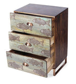 Load image into Gallery viewer, Detec™  Fish Printed Chest of Drawers - Multi-Color

