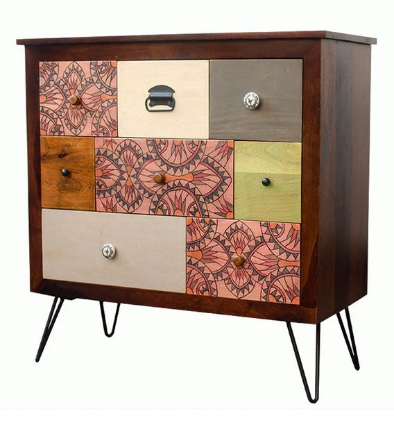 Detec™ Chest of Drawers in Walnut Finish 