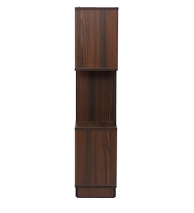 Detec™ 3 Tire Book Shelf - Classic Walnut Finish