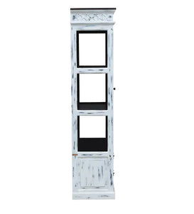 Detec™ Solid Wood Book Case - Distress White