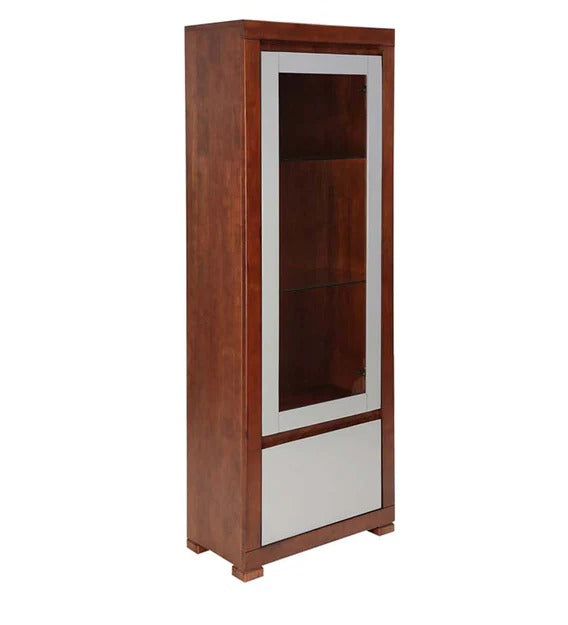 Detec™ Left Bookcase in Walnut Finish