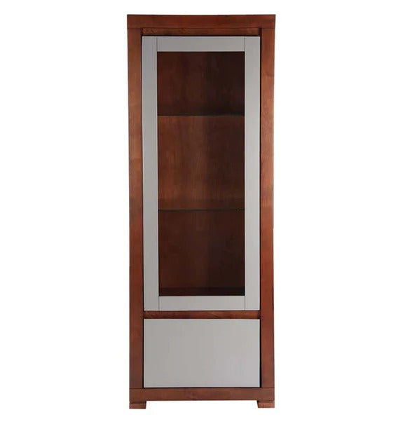 Detec™ Left Bookcase in Walnut Finish