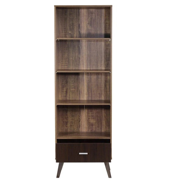 Detec™ Book Shelf Cum Display Unit - Oak Finish