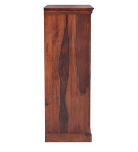 Detec™ Solid Wood Book Case - Honey Oak Finish