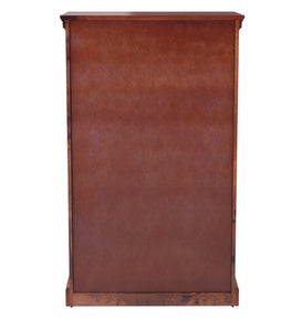 Detec™ Solid Wood Book Case - Honey Oak Finish