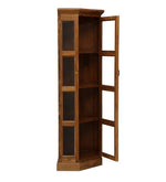 Load image into Gallery viewer, Detec™ Solid Wood Book Case - Natural Teak Finish
