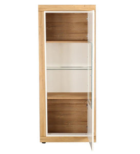 Detec™ Single Door Book Case - White Finish