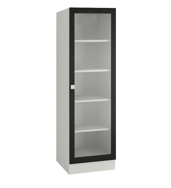 Detec™ Book Case Cum Storage Cabinet - Carbon Black Finish