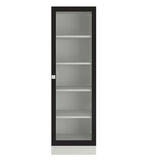 Load image into Gallery viewer, Detec™ Book Case Cum Storage Cabinet - Carbon Black Finish
