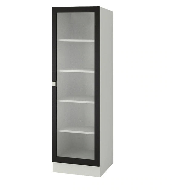 Detec™ Book Case Cum Storage Cabinet - Carbon Black Finish