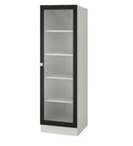 Load image into Gallery viewer, Detec™ Book Case Cum Storage Cabinet - Carbon Black Finish
