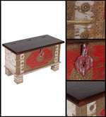 Load image into Gallery viewer, Detec™ Solid Wood Trunk with Repousse Work - Distress Finish
