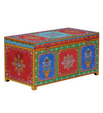 गैलरी व्यूवर में इमेज लोड करें, Detec™ Solid Wood Hand-Painted Trunk - Multi-color
