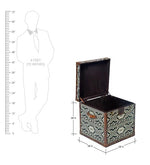 Load image into Gallery viewer, Detec™ Leather Trunk - Black &amp; White Color
