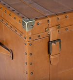 Load image into Gallery viewer, Detec™ Trunk - Tan Brown Leather

