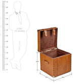 Load image into Gallery viewer, Detec™ Trunk - Tan Brown Leather
