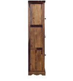 गैलरी व्यूवर में इमेज लोड करें, Detec™ Solid Wood 1 Door Wardrobe - Provincial Teak Finish
