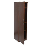 Load image into Gallery viewer, Detec™ Simple 1 Door Wardrobe - Walnut Finish
