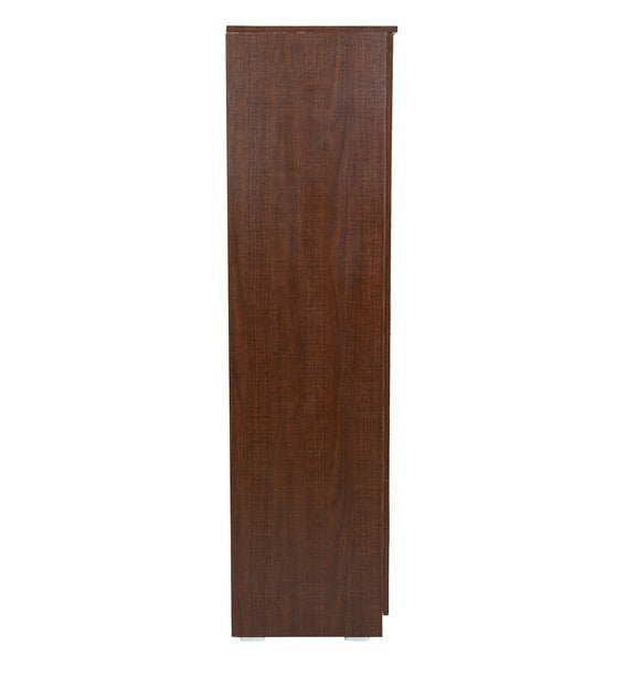 Detec™ Simple 1 Door Wardrobe - Walnut Finish