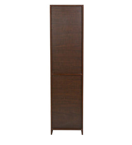 Detec™ Simple 1 Door Wardrobe - Walnut Finish