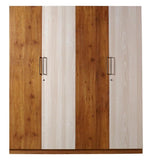 गैलरी व्यूवर में इमेज लोड करें, Detec™ Latest 4 Door Wardrobe - German Oak Finish
