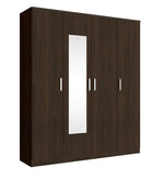 गैलरी व्यूवर में इमेज लोड करें, Detec™ 4 Door Wardrobe - Chocolate Finish
