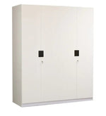 Load image into Gallery viewer, Detec™ 4 Door Wardrobe - Glossy White Color
