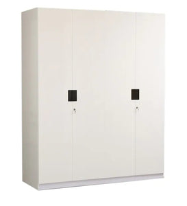 Detec™ 4 Door Wardrobe - Glossy White Color