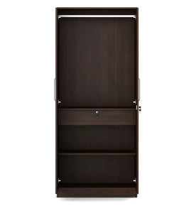 Detec™ 2 Door Wardrobe - Regato Walnut Color