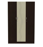 Load image into Gallery viewer, Detec™ Wooden 3 Door Wardrobe - Wenge Finish
