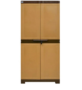 Detec™ Self Assemble Cabinet - Sandy Brown & Dark Brown Color