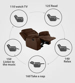 Load image into Gallery viewer, Detec™ Manual Recliner - Brown Color
