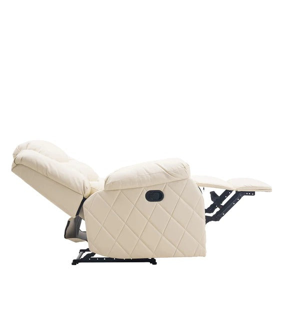 Detec™ Manual Push back Recliner - Beige Color