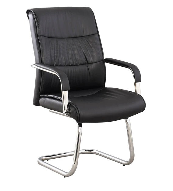 Detec™ Ergonomic Chair (Set of 2) - Black Color