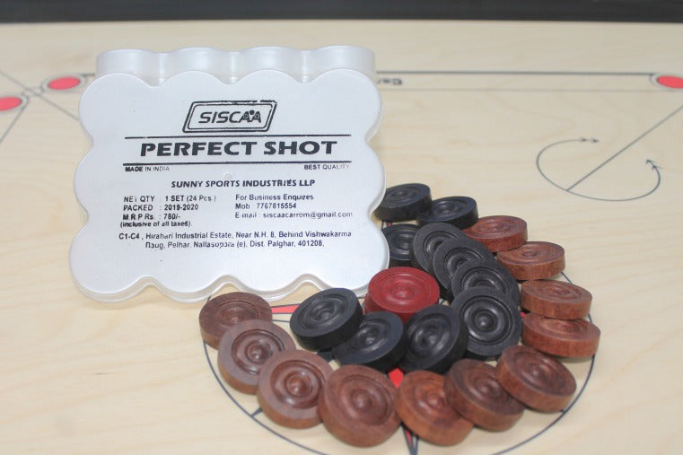 Detec™ Siscaa Perfect Shot Carrom Coins