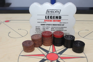 Detec™ Siscaa Legend Special Edition Carrom Coins