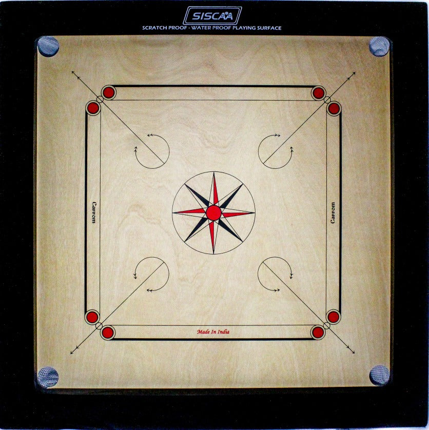 Detec™ Siscaa Carrom Board Combo Packs For Home Use