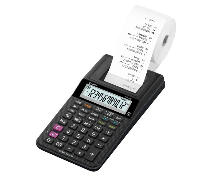 Casio HR-8RC-BK Calculator