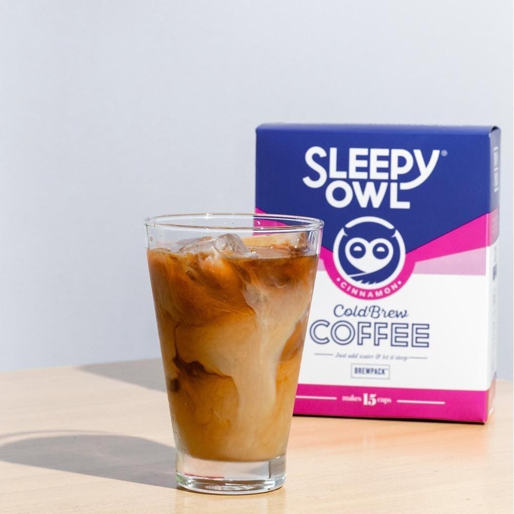 Sleepy Owl Cold Brew Cinnamon Coffee (Set Of 5 & 3 Per Unit)
