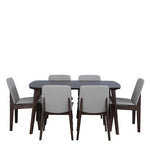 Load image into Gallery viewer, Detec™ 6 seater Dining Set in Brown Colour
