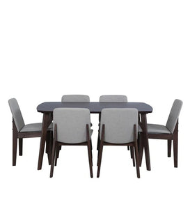 Detec™ 6 seater Dining Set in Brown Colour